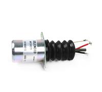 Carburant Coupure Arrêt Off Solénoïde Solénoïde d'arrêt de carburant 12 V AM124379 AM103337, 1 pièce, compatible avec les tondeuses John Deere 415 455 F915 F925 F935 Solénoïde d'arrêt de Carburant