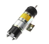 Carburant Coupure Arrêt Off Solénoïde Solénoïde de traction à double bobine 12 V D610-B1V12 D610B1V12 adapté à l'électrovanne d'arrêt de carburant du moteur Kubota D905 Solénoïde