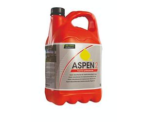 Carburant Husqvarna Aspen de 5 litres - Mélange 2 temps pour tronçonneuse, débroussailleuse