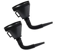 Carburant, Remplissage en Plastique pour Voiture, Entonnoir Multifonctionnel avec Buse d'extension Flexible pour Voitures et Motos, Huile Moteur, Kérosène et Essence