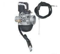 Carburateur 17,5 mm 12 mm pour Piaggio NRG50 pour scooter Typhoon 50 XR, pièce mélangeur de carburant en alliage de haute qualité, conçu avec précision pour une performance optimale, pour