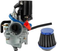 Carburateur 1E40QMB 19 mm pour Scooters 50cc, 70cc et 90cc (2 Temps), quads et Motos, avec Filtre à air.