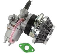 Carburateur 2 temps Carb pour Mini Quad Pocket Bike Mini Cross Dirt Pocket Bike Enfant ATV 47cc 49cc avec filtre à air