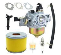 Carburateur 799882 compatible avec moteur BS XR2100 Series 420cc 13,5HP 25T232 25T235 25T236 25T237 avec kit de filtre à air 799818