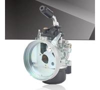Carburateur À Starter Compatible Avec 49cc 50cc 80cc Carburateur 2 Temps Refroidi Par Eau Avec Tuyau D'admission Et Filtre À Air Pour Moto