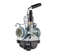 Carburateur À Starter Compatible Avec Dellorto Pour RS50 47cc 49cc 17 19 21 Mm 2T Carburateur Moto Course Carburateur Avec Admission D'air Carburateur Moto