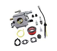 Carburateur adapté for CS-400 CS-370 CS-400F WT 985 for tronçonneuse 402S A021001921 A021001920 avec filtre à Air 13030039730(1 Set)