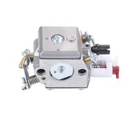 Carburateur adapté for Husqvarna 340340E 340EPA 345E 345EPA, tronçonneuse de Remplacement for Zama C3-EL18B 503283208, Tube Unique