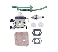 Carburateur adapté for Moteur de débroussailleuse FS38 FS45 FS46 FS74 FS75 FS76 FS80 FS85 FS46C FS55 FS55R FS55RC KM55 HL45(1 Set)