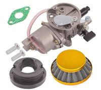 Carburateur Assemblage Carburateur 2 Temps Avec Filtre À Air Pod Tuyau D'entrée Pour Mini ATV Quad Dirt Pocket Bike Refroidi Par Air 43cc 47cc 49cc(Gold)
