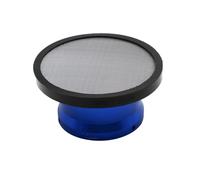 Carburateur Assemblage Interface De Filtre À Air De Carburateur De Moto 63mm Pile Vitesse Klaxon De Coupe De Vent Avec Filet En Maille Pour PWM PWK 34 36 38 40 42mm(Blue with net)