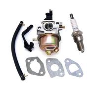 Carburateur avec bougie d'allumage - Kit de joints pour générateur Power Mac DF2500H / Scheppach SG 3000 / Fuxtec SG3800