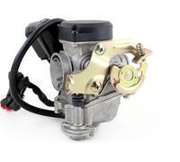 Carburateur avec E-Choke et gicleurs pour 4 temps 50ccm + 80ccm GY6 139QMB/QMA scooter