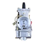 Carburateur avec gicleur pour Keihin KOSO PWK 24 26 28 30 32 34 mm 2T 4T ATV Quad Go Kart Dirt Bike Scooter 50-250 cc Carburateur kit Carbu pour Moteur(PWK 34MM)