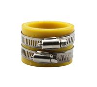 Carburateur avec Isolant et Joint Interface Carburateur Couleur Universelle, Accessoires Motocross, Tuyau D'admission Pour Scooter 2/4 Temps 50 À 250 Cc(35MM Yellow)