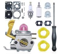 Carburateur avec Outil de réglage de la Conduite de Carburant, Kit de carburateur adapté for FL25C FL20C désherbeur Tondeuse C1U-W18 530071752 530071822