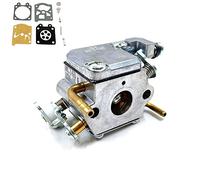 Carburateur Carb 25cc Tronçonneuse Zenoah G2500 2500 2600 Ajustement universel for &Scie à poignée supérieure STIGA ALPINA Ama Anova STERWINGS(Carb and Repair Kit)