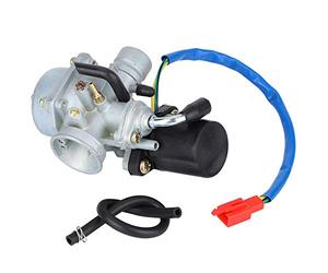 Carburateur Carb Remplacement Nouveau Compatible avec 2 Temps Dinli 50CC 90CC 110CC ATV Quad Accessoire Kit de Moto Carburetor Scooter Connecteur Pôles E Starter pour Joint Torique Dirt Bike