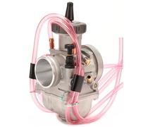 Carburateur Carb Universel PWK 33mm 34mm 35mm 36mm 38mm 40mm 42mm 2T 4T 200cc-450cc Carburateur avec Jet Puissant(38mm)