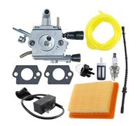 Carburateur Carburateur Tondeuse À Gazon pour Stihl FS120 FS200 TS200 FS250 FS250R FS300 FS350 FR350 C1Q-S51 C1Q-S82 C1Q-S83 C1Q-S162 Carburateur Plat(C1Q-S83 Set)