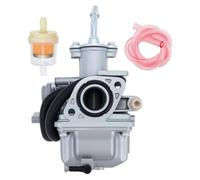 Carburateur Compatible avec Moto 4 YFM80 50 80 Champ 100 YFM100 Modèles de Remplacement(Silver)