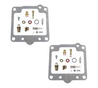 Carburateur Correctif Kit De Réparation De Carburateur pour Suzuki GS-E 450 GS450EZ GS450ED 1982-1983 : Diaphragmes À Dépression Et Flotteurs Carburateur Adapté(Ensemble 2)