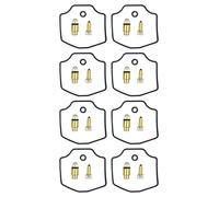 Carburateur Correctif Kit De Réparation De Carburateur pour Y&amaha SZR660, TT600E, TT600R, TT600RE, TT600S, XTZ600H, XTZ660N. Carburateur Adapté(8 Set)