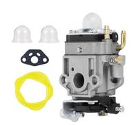 Carburateur de 11 mm Compatible With débroussailleuse à chaîne, compatible avec les moteurs tondeuse gazon 2 temps Walbro WYJ-138WYK-186 26cc 33cc 1E34F 1E36F TL23 TL26 TU26