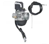 Carburateur de 17,5 mm avec starter de 12 mm, compatible avec les scooters Piaggio NRG50, Typhoon 50 et XR