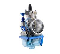 Carburateur de course universel, bol bleu pour KEIHIN PWK 24 26 28 30 32 34mm 2T 4T Scooter ATV Dirt Bike Carburateur Carb(24MM)