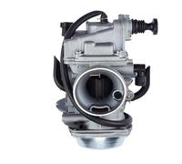 carburateur de débroussailleuse à essence Carburateur TRX350 compatible avec pour Honda Rancher 350 atv 4 temps accélérateur noir pour couvercle de pour Base(TRX350 KIT)
