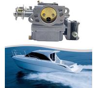 Carburateur de moteur hors-bord à 2 temps, résistant à l'usure, carburateur de moteur hors-bord compatible avec Mercury pour Quicksilver 9,9 HP 15 HP 18 CV