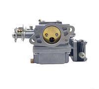 Carburateur de moteur hors-bord à deux temps P27X-1 13303-803687A1 Pièce de rechange en métal compatible avec Mercury pour moteur marin Quicksilver 9.9HP 15HP 18HP Argent