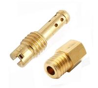 Carburateur De Moto En Laiton Type Hexagonal Jet Principal 8 Trous De Purge Jet Pilote Pour Mikuni Vm/Tm/Tmx Vm22/210 Ax100