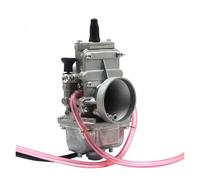 Carburateur de Moto pour Kawasaki KX125 KX150 CR250 Compatible Mikuni TM24 TM28 TM30 TM32 TM34 TM38mm ZSDTRP carburateur à Boisseau Plat TM (32 mm)