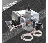 Carburateur De Moto Pour Oko D343 Bike Rl Dio Chain,Carburateur Avec Power Jet Carb,Accessoires,G2 T,4t,Pwk 21mm,24mm,26mm,28mm,30mm,32mm,34mm - Type Pwk26 Box