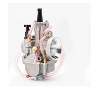 Carburateur de Moto Universel ZSDTRP PWK 21 24 26 28 30 32 34 pour Moteurs 2T et 4T avec gicleur de Puissance Compatible avec Les carburateurs Koso OKO 75cc-350cc (PWK3 34 mm).