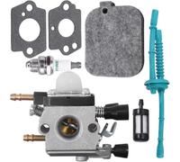 Carburateur de rechange C1Q-S68 pour Stihl BG45 BG46 BG55 BG65 BG85 BR45C SH55 SH85 Souffleur 4229 1200 606 Carb 42291200606 Zama C1Q-S68D C1Q-S68G C1Q-S68G S68E C1 1Q-S64 Kit de réglage