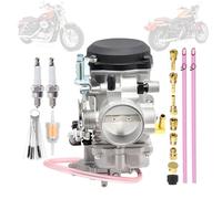 Carburateur de rechange CV40 pour Harley Davidson Sportster 1200 XLH1200 Sportster 883 XL883 1998-2016 / Softail 1988-2017 / Dyna FXR FXD 1988-2016 / Touring 1988-2016 27490-0. 4