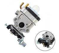 Carburateur de rechange pour débroussailleuse à essence Gardenline LT26 et BCP25 compatible avec les débroussailleuses POPE 101PLT25, 101PBC33, TTB2226 et souffleurs à dos