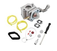 Carburateur de rechange pour Homelite pour souffleur de feuilles modèle 308054114 compatible avec 308054075 26B UT09526 Kit complet avec joints de filtre à air et conduite de carburant pour un