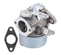 Carburateur de rechange pour moteurs Tecumseh 5HP Tondeuse à gazon et souffleuse à neige - Compatible avec HSK40, HSK50, HSSK50, HS50, 640084A/B, 632107 - Construction métallique
