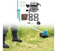 Carburateur de rechange pour tondeuse à gazon FS45C FS45L FS55C FS55T FC55 KM55R HL45 avec kit complet de pièces