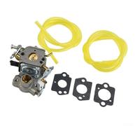 Carburateur de rechange pour tronçonneuse à essence avec joints et conduites de carburant compatible avec McCulloch pour Mac 740 742 8-42 CS330 pour modèles Jonsered
