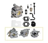 Carburateur de Remplacement Compatible avec Les tronçonneuses MS170, MS180, MS 017, 018, 1130, 120, 0603, C1Q-S57, C1Q-S57A, C1Q-S57B et F1CD(for New ZAMA)