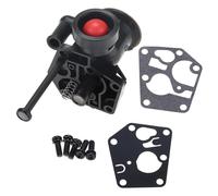 Carburateur de remplacement durable pour tondeuse à gazon 148CC 158CC avec kit d'installation inclus et matériau aluminium zinc haute qualité compatible modèles 498809A 494406