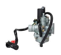 Carburateur de remplacement PZ19J 19mm compatible avec le scooter 2 temps Jog 50 50 cc 1E40QMB, et les quads 4 temps GY6 50 à 80 cc et 139QMB