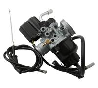 Carburateur de scooter 12 mm 17,5 compatible avec Typhoon50 Diesis50 Fly50 Free50 Liberty50 NRG50 NTT50 Quartz50 Storm50 Zip50 BaseSSL50cc 2T(12mm)
