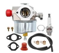 Carburateur de tondeuse à gazon 4,5/5 CV, bougie d'allumage, assortiment d'ampoules d'amorçage, accessoires de remplacement for Tecumseh 632046A