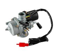 Carburateur de tondeuse à gazon 50cc pour PIAGGIO SFERA 50 JOG50 QUARTZ GRATUIT 25 ZIP TPH avec starter électronique démarreur à froid carburateur pour moto 17.5mm